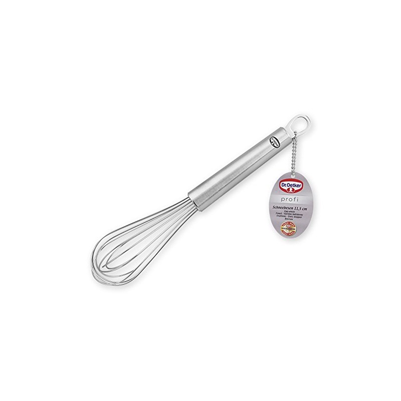 Dr.Oetker Egg-Whip Profi 25 cm in Silver, Stainless Steel 25