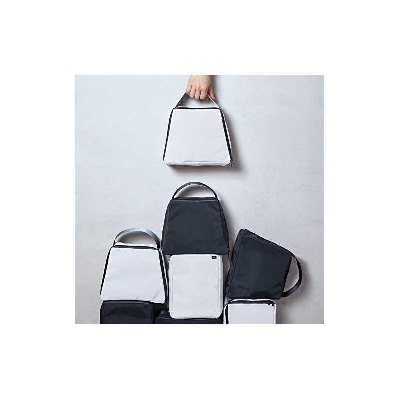 tak JTN-0310-GY Gray Lunch Bag 8.7 x 8.7 x 7.1