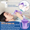 Ehucon Dysphagia Regulating Drinking Cup for Elderly-Having Difficulty Swallowing,Dispenses 5