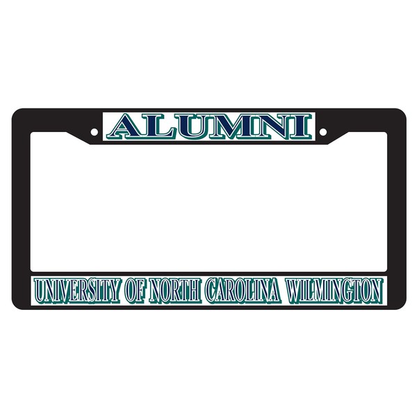 Craftique North Carolina-Wilmington Plate_Frame (BLK Plate Frame UNCW Alumni (42508))