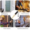 Shinekoo Door Gap Measuring Tool,1-15mm Feeler Gauges House Engineering Inspection