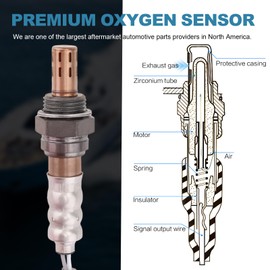 WERAXYQ O2 Oxygen Sensor 35655-ZY3-013 Compatible with Honda Outboard BF200A5 BF225A5 200HP 225HP - Replaces 35655ZY3013