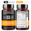 Turmeric Curcumin and Black Pepper Capsules - 500mg Per Capsule