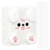 Absdefen Sticker Notebook, A6 Binder, Removable, Transparent File, Fluffy, Cute