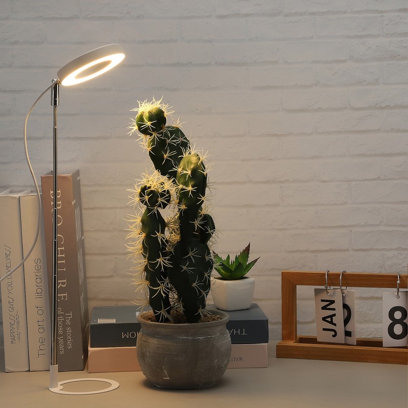 USB Plant Light Angel Ring with Timer Full Spectrum Sunlight