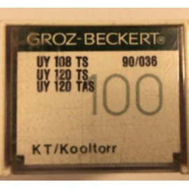 GROZ-BECKERT 100 GROZ-BECKERT INDUSTRIAL SEWING MACHINE NEEDLES 108TS SIZE 90/36