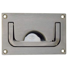 ジョー・プリンス竹下 ステンレス角型平面取手 1個 H-145-SUS H-145-SUS