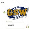 Desert Cactus Georgia Southwestern State University Sticker GSW Hurricanes Vinyl
