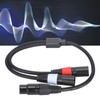 JORINDO 5‑Pin XLR Female to Double 3‑Pin XLR Male Cable