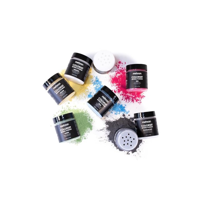 Mehron ultrafine setting powder with antiperspriant - ultra white