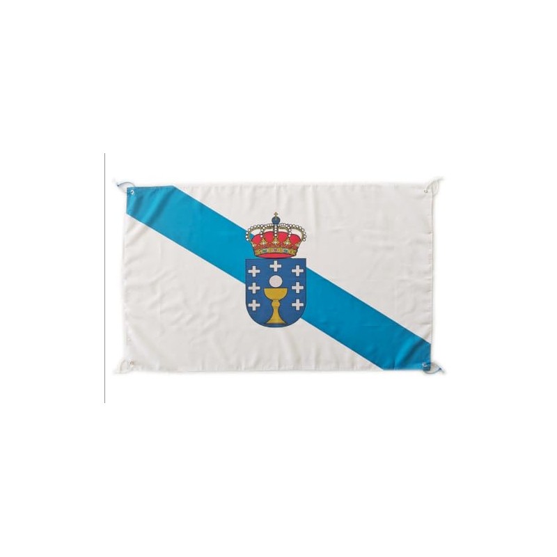 Large Galicia Flag 5ft x 3ft (150 x 90 cm)