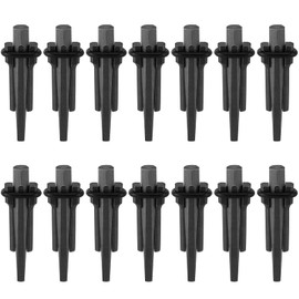 MUKLEI 14 Pcs Heavy Duty Wedge and Feather Shims, 5/8 Inch Plug Shim and Wedge, Rock Stone Splitter, Stone Splitting Tools for Concretes, Rocks, Stones, Marbles, Granite