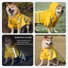 Dewverve Waterproof Dog Raincoat Jacket - Full Coverage pet Raincoat
