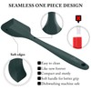 HOTEC Heat Resistant 600℉ Food Grade Silicone Rubber Spatula Set