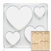 PRESSINART Acrylic Router Templates 7.87 x 7.87 Inch Heart Acrylic