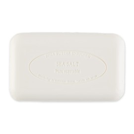 Pre de Provence Artisanal Soap Bar, Natural French Skincare, Enriched with Organic Shea Butter, Quad Milled for Rich, Smooth & Moisturizing Lather, Sea Salt, 5.3 Ounce