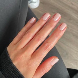 XCREANDO- Materiales de alta calidad: nuestras uñas cortas con gel se fabrican con cuidado para garantizar que no se astillen ni formen burbujas antie