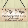 RED OCEAN Flip Flop Grab A Pair And Dance Wedding