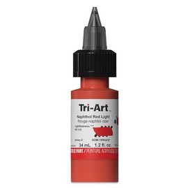 Tri-Art Low-Viscosity Artist Acrylic - Naphthol Red Light, 34 ml Tube