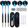 Yeria Steel Tip Darts Set, 3 Pack Professional 23g Dart