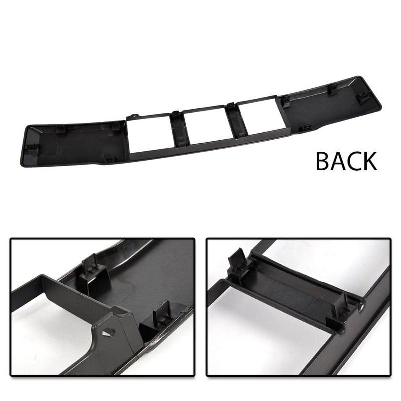 PIT66 Front Bumper Lower Grille Trim Panel, Compatible with Ford