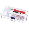 Lanjue Tyre Valve Repair Kit, Schrader Valve Tool Valve Core