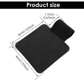 TIESOME Pen Loop Holder, 10 Pack Self-Adhesive Pen Holder Pencil Elastic Loop Mixed Color Pen Loops Elastic Pen Holder Designed for Notebooks, Journals, Calendars 10 Colors