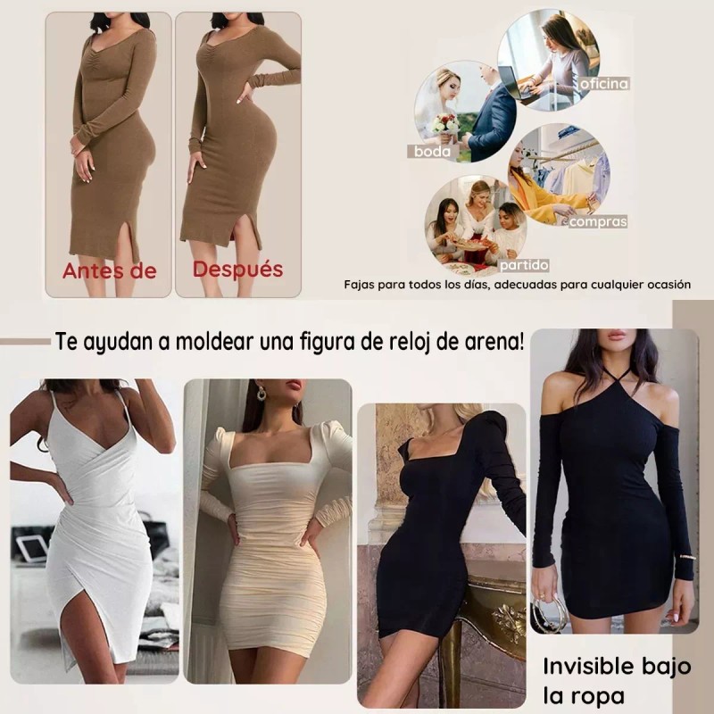 Velanna Faja Colombiana Posparto Reductora Para Mujer De Cintura