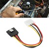 10 Pcs SATA Cables Big 4Pin to 15Pin IDESATA Power