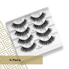 Eylure Luxe Faux Mink Ruby Eyelashes Multipack
