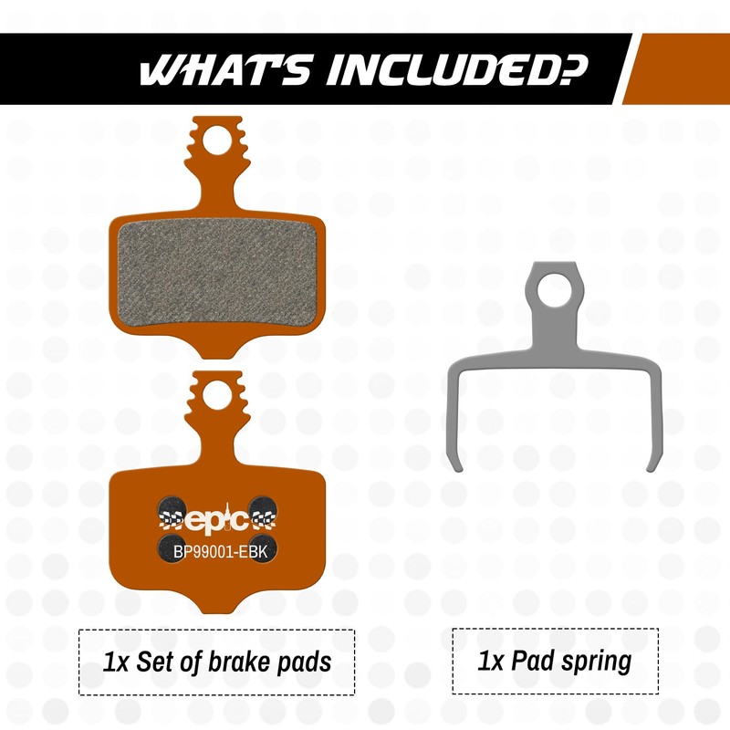 epic Disc Brake Pads for SRAM Rival, RED, Apex, Force,