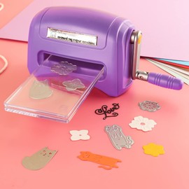 Mini Portable Die Cutting Machine for Crafting,DIY Die Cuting Embossing Machine Paper Card Craft Scrapbooking Dies Manual Machine Cutter Arts Projects Crafat Scrapbooking Supplies Scrapbooking Tool