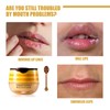 2 Pcs Lip Balm Honey Pot,Honey Propolis Lip Mask Hydrating