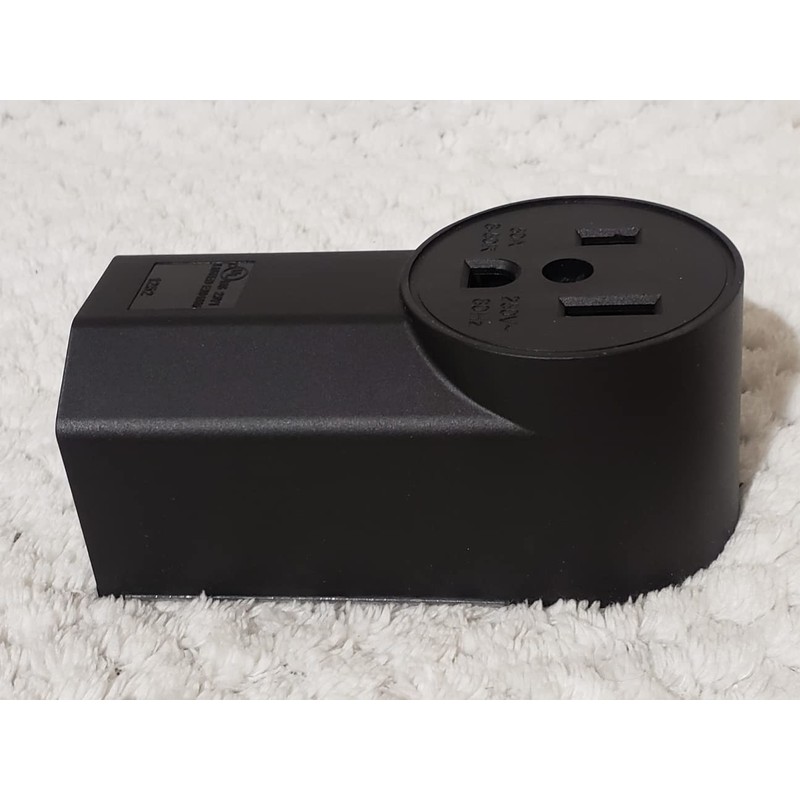 6-50R Surface Mount Straight Blade Receptacle - 50amp - 250