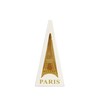 Allgala 10" Eiffel Tower Statue Decor Alloy Metal, Gold