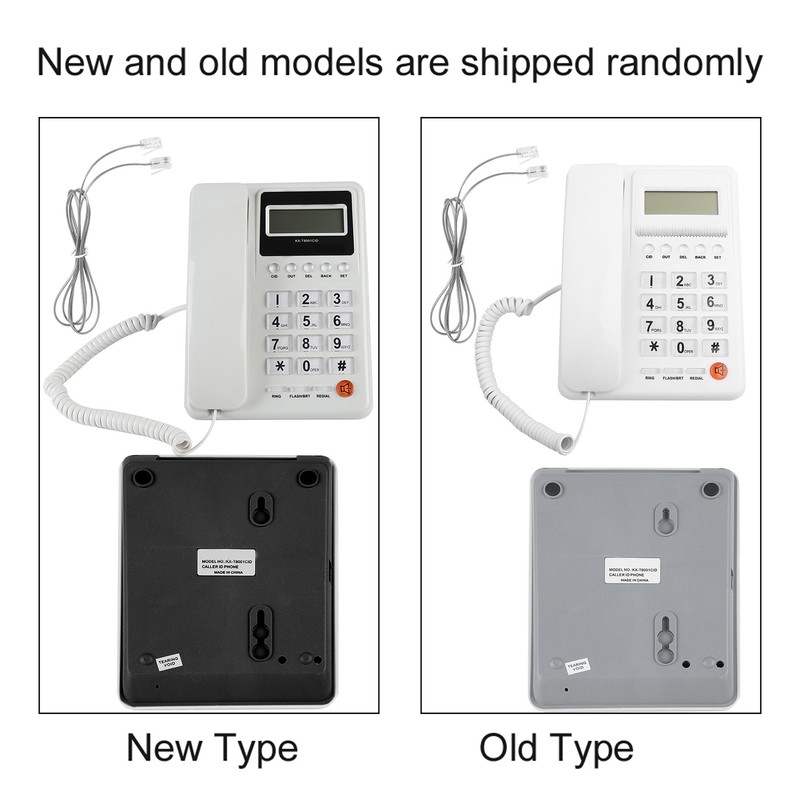Home Hotel Wired Corded Desktop Telephone Office Landline Telephone