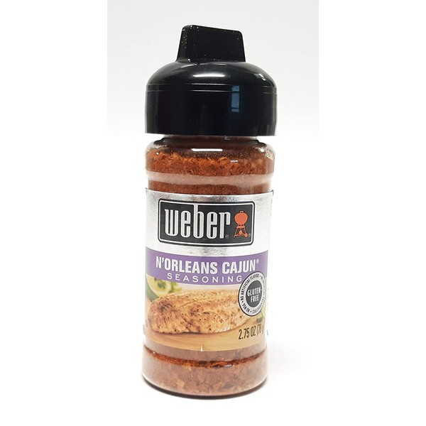 Weber N'Orleans Cajun Seasoning, 2.75 Ounce