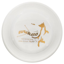 Wham-O Eurablend Fastback Frisbee High Durability K9 Dog Flying Disc - White