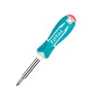 TOTAL - 6 in 1 Chrome Vanadium Steel Screwdriver Set