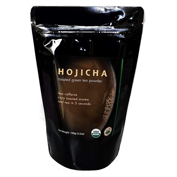 Organic Hojicha (100% Hojicha Powder, 100g/3.5oz)