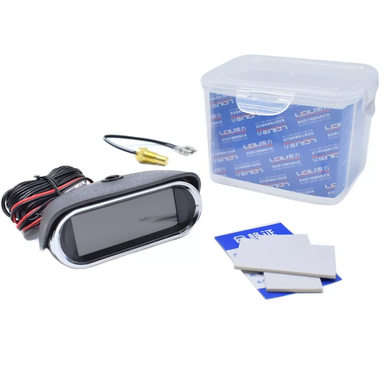 XUKEY Car Water Temp Temperature Gauge 2 In 1 LCD