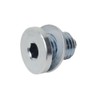 Tusk Low-Profile Magnetic Drain Bolt Compatible with Kawasaki KLR650 1987-2018,
