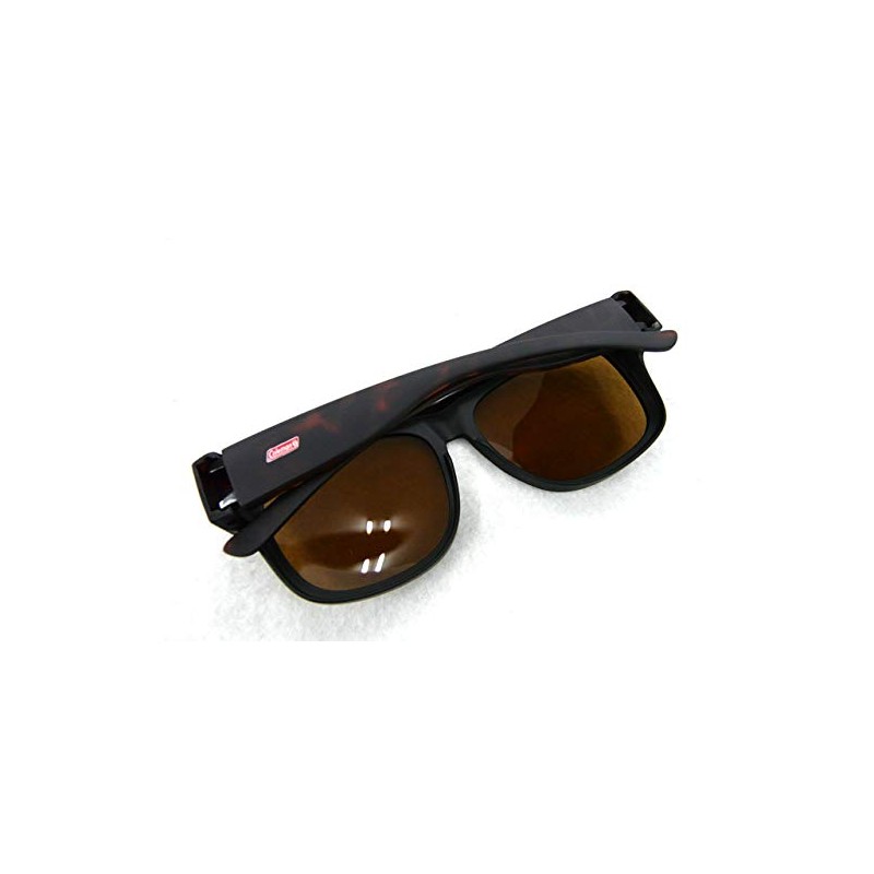 Coleman COV02 Over Glass Polarized Sunglasses Brown, Braun