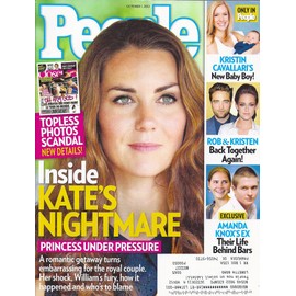 Princess Kate, Amanda Knox, Robert Pattinson and Kristen Stewart, Kristin Cavallari - October 1, 2012 People Weekly Magazine