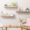 RYOFOBETTO 22 inches Long Floating Shelves, Bathroom Decor Shelves Over