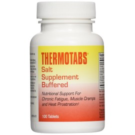 THERMOTABS Salt Supplement Buffered Tablets, 100 Count (Pack of 3)