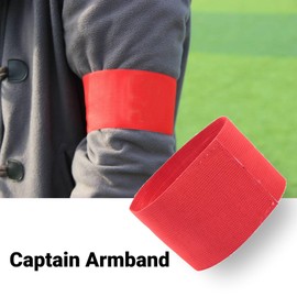 Socobeta Team Sports Groups Football Captain Armband Football Band Soccer Captain's Armband (Red)