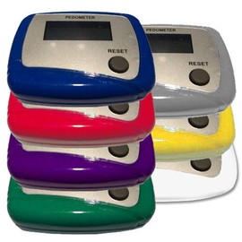 HRM CW Step Pedometer (Assorted Colors)
