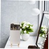 OHPHCALL 1pc Transparent Makeup Brush Storage Container Stylish and Compact