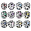 Pandach 925 Sterling Silver Birthstone Charms for Women Bracelets and